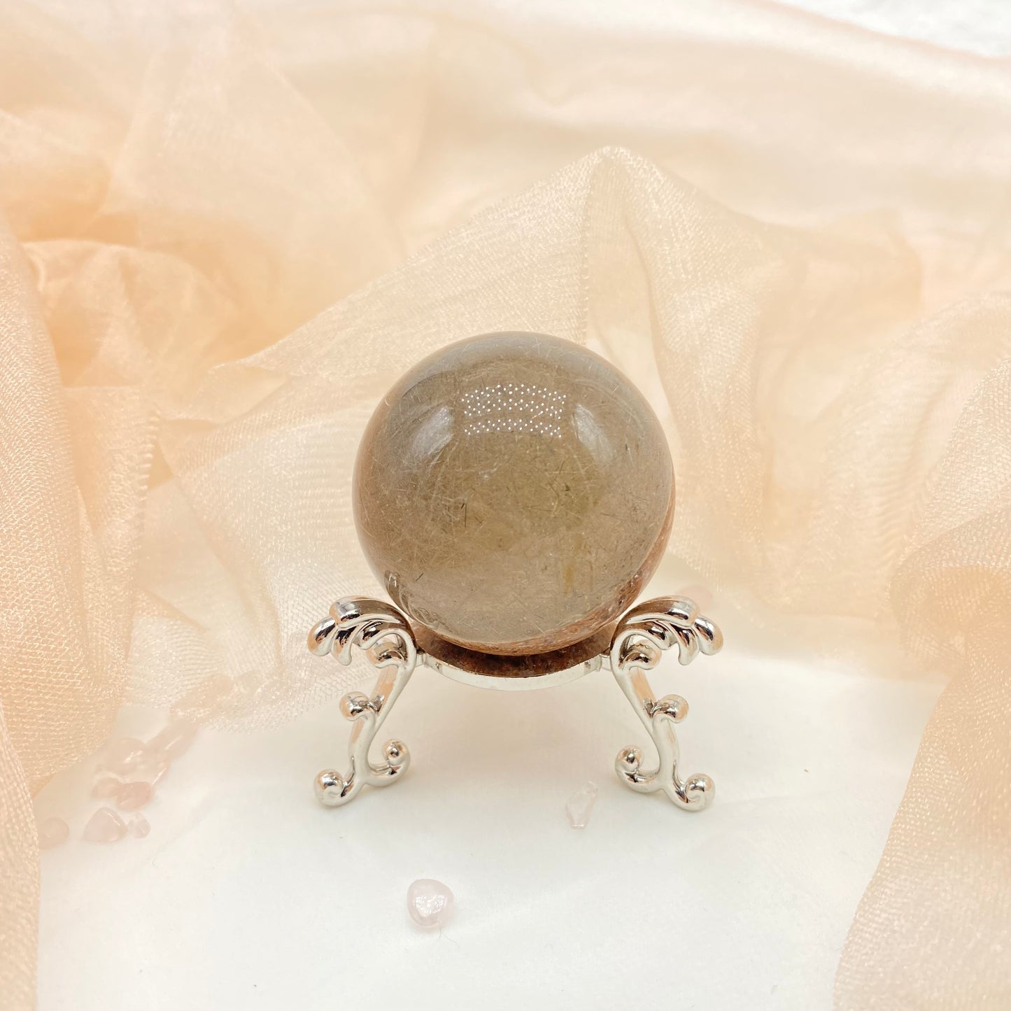 滿滿維納斯銀髮水晶球